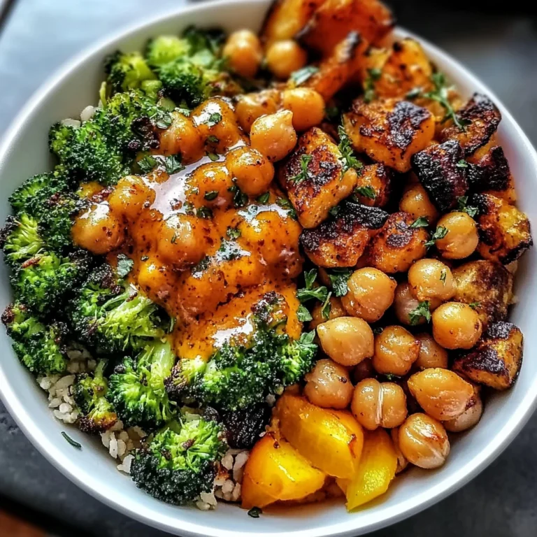 Roasted Chickpeas and Veggie Bowl: A Crunchy Delight