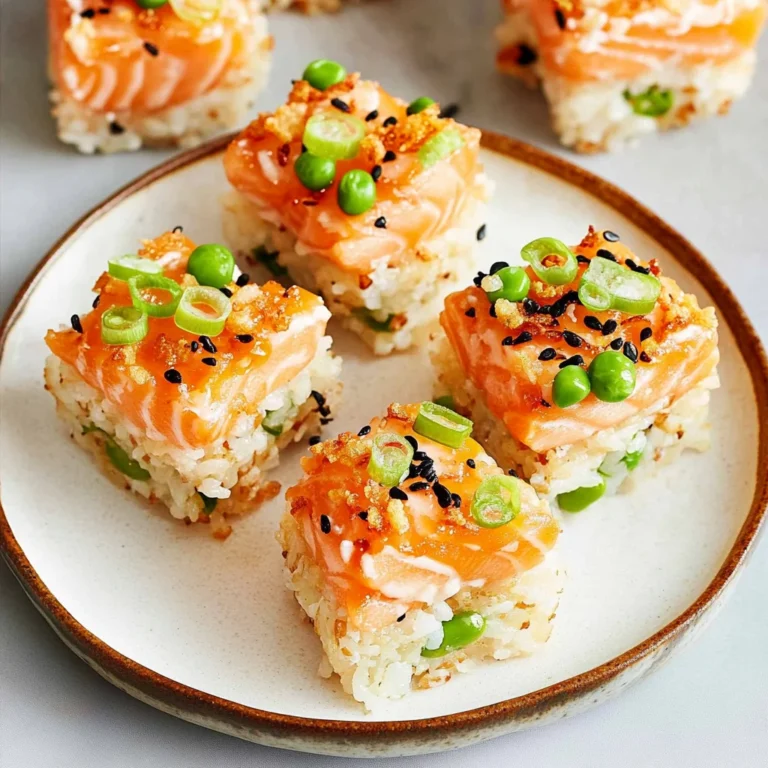 Salmon Crispy Rice: Irresistibly Crunchy and Flavorful
