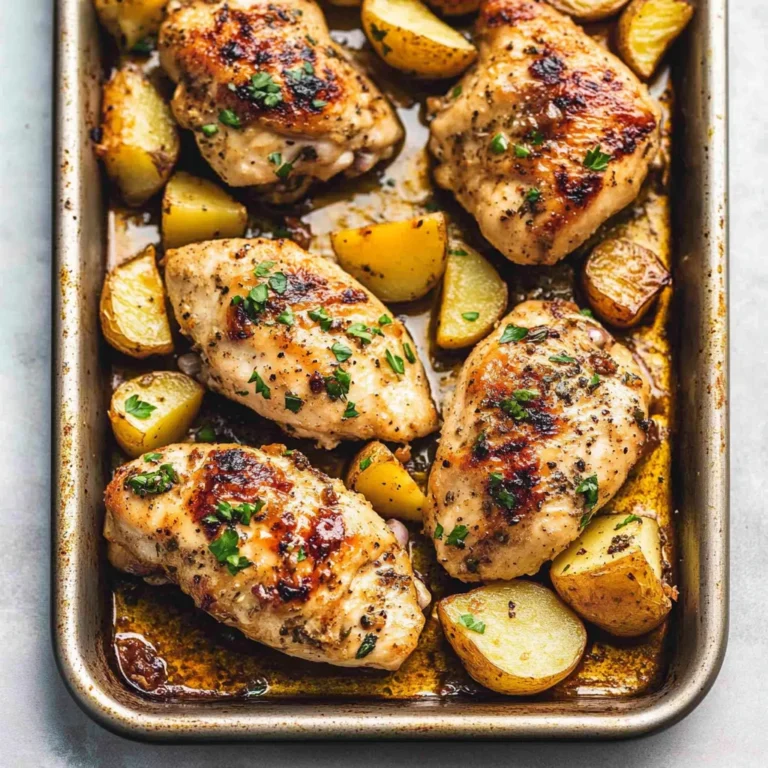 Sheet Pan Chicken and Potatoes: A Cozy Weeknight Delight