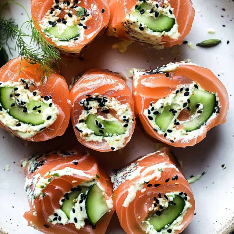 Smoked Salmon Roll Ups: Elegant and Irresistibly Delicious