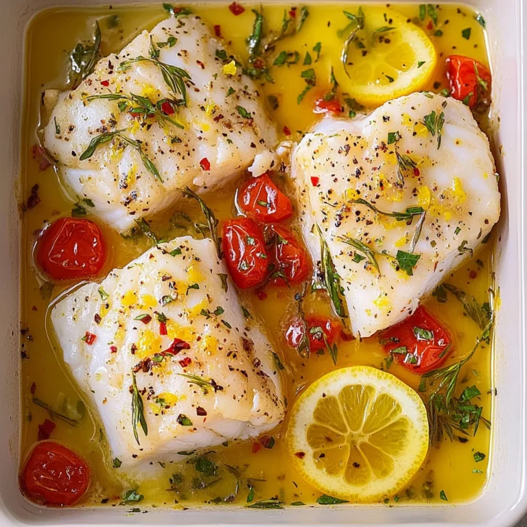 Tasty Baked Cod in Coconut Lemon Cream Sauce: A Tropical …