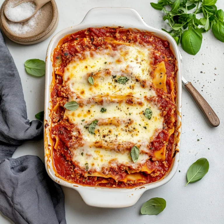 Turkey Lasagna: Cozy Comfort Food Delight