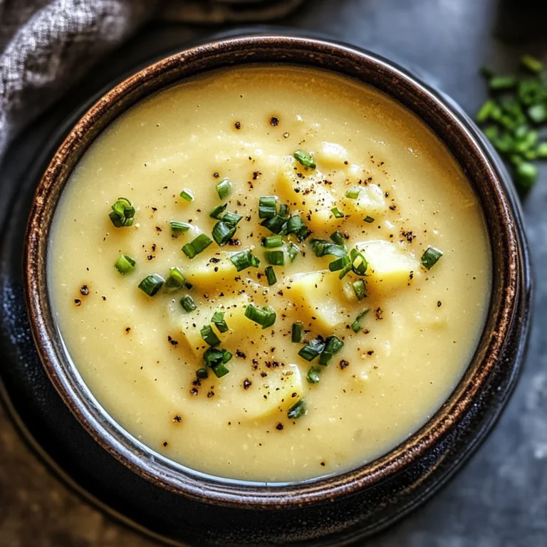 Vegan Potato Soup: Creamy Comfort in Every Spoonful