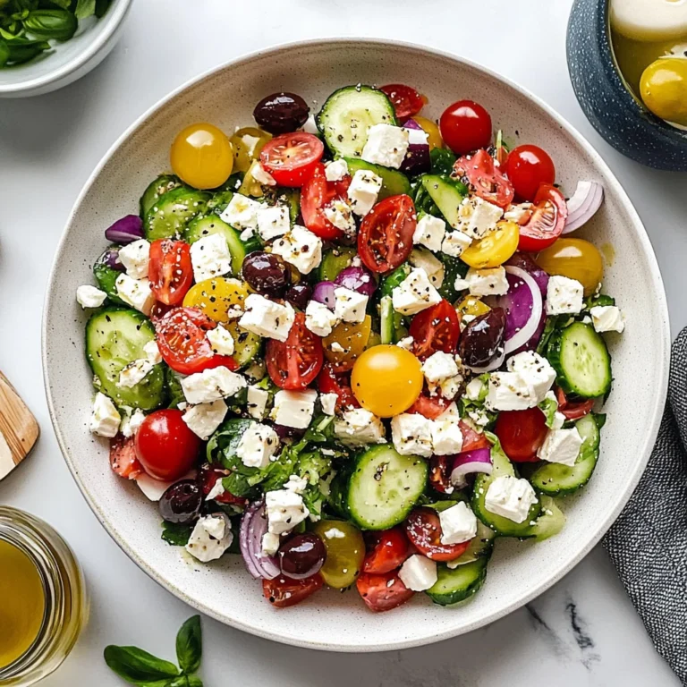 Best Greek Salad Recipe: Refreshing and Flavor-Packed Del…