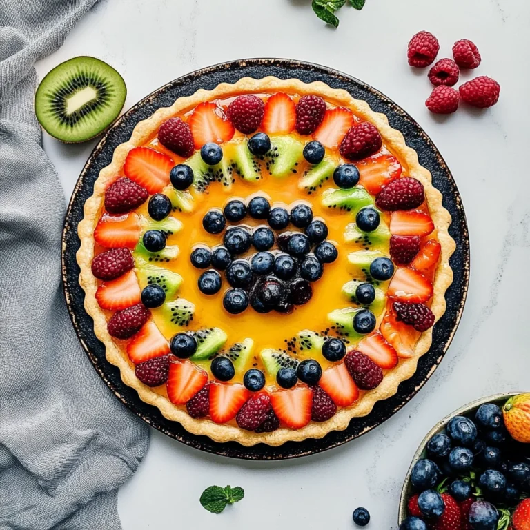 Fruit Pizza Recipe: A Colorful Delight for Any Occasion