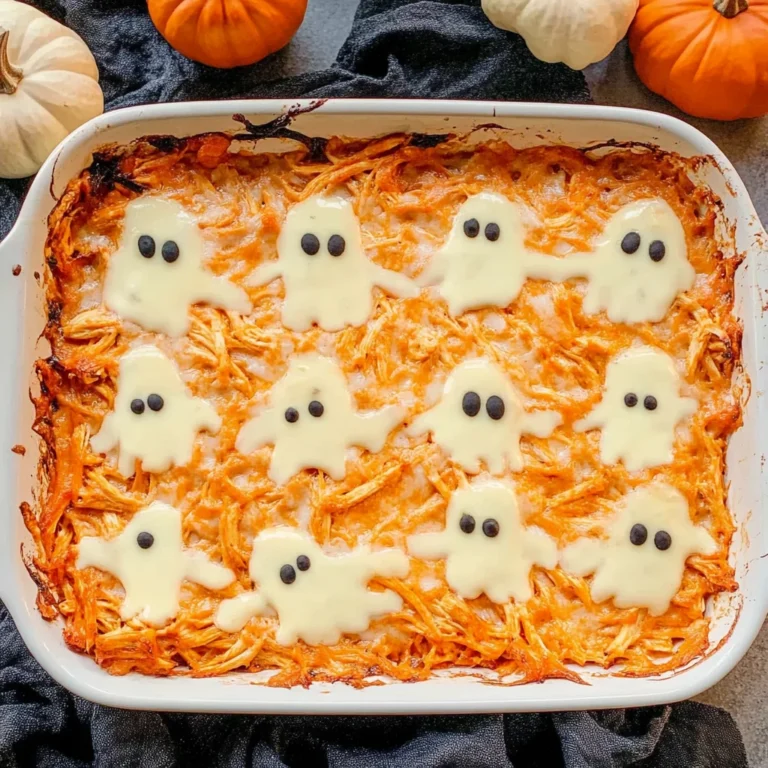 Halloween Buffalo Chicken Dip: Spookily Delicious Delight