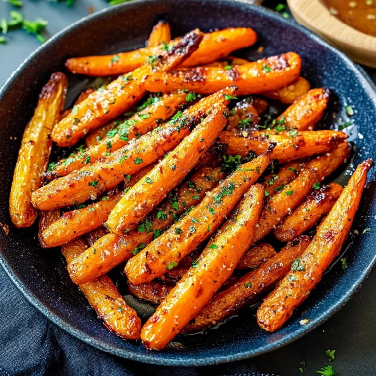 Honey Garlic Butter Roasted Carrots: Irresistibly Tender
