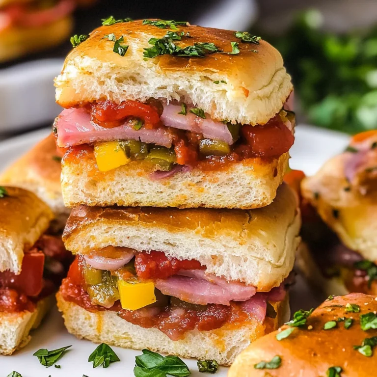 Italian Grinder Sliders: Comfort in Every Bite