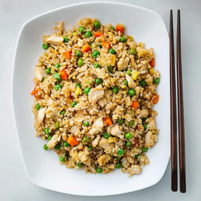 Restaurant-Style Chicken Fried Rice: Comforting Delight